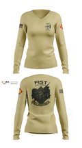 HHB 160th FIST 59313657 Women's Long Sleeve V-neck Shirt - 6