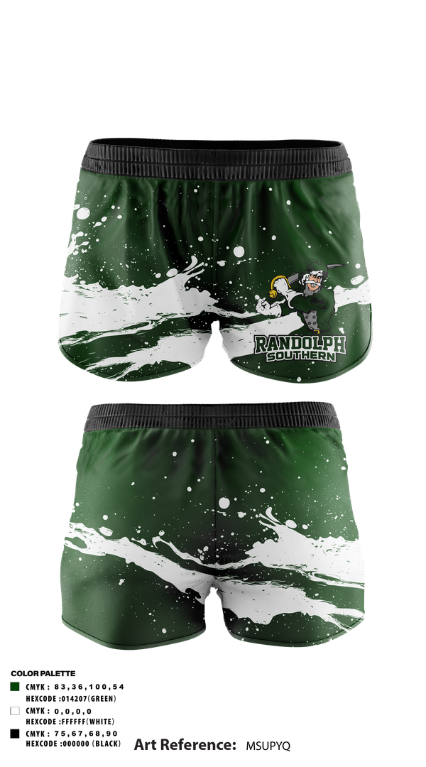 Track Shorts, Randolph Southern Senior High School, Spirit Store, Teamtime, Team time, sublimation, custom sports apparel, team uniforms, spirit wear, spiritwear, sports uniforms, custom shirts, team store, custom team store, fundraiser sports, apparel fundraiser
