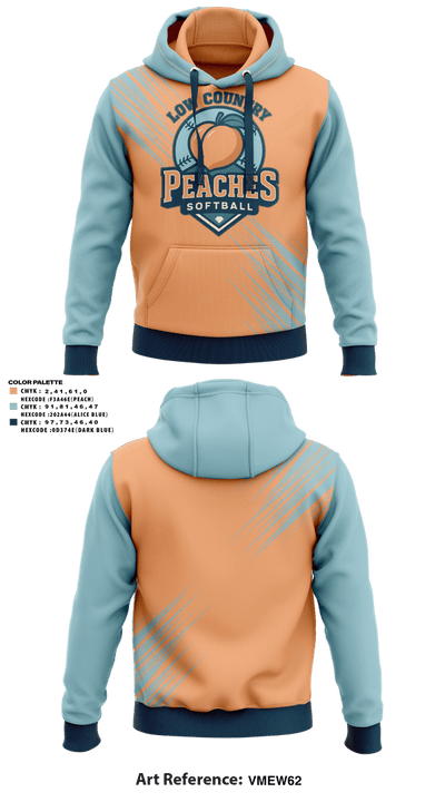 LowCountry Peaches 59318309 Hoodie - 1