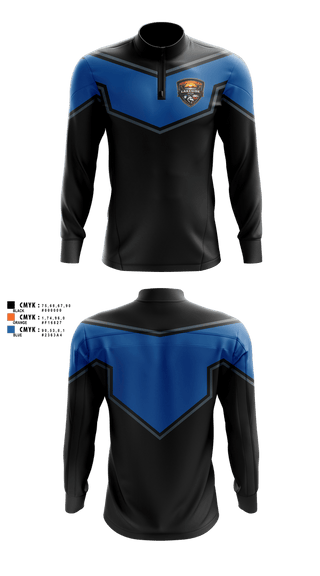 Quarter Zip Jacket, Lakeside Dojo, , Teamtime, Team time, sublimation, custom sports apparel, team uniforms, spirit wear, spiritwear, sports uniforms, custom shirts, team store, custom team store, fundraiser sports, apparel fundraiser