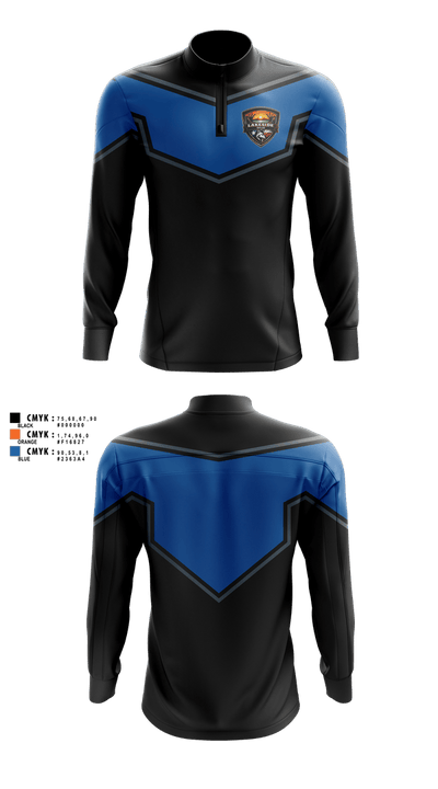 Lakeside Dojo 83865494 Quarter Zip Jacket - 2