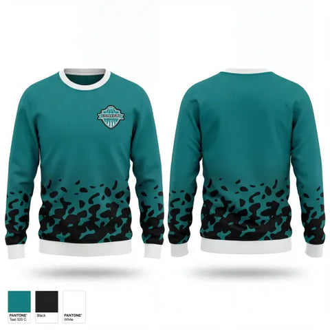 Crew Neck Sweatshirt, Nassau Ballerz, Men's Basketball, Teamtime, Team time, sublimation, custom sports apparel, team uniforms, spirit wear, spiritwear, sports uniforms, custom shirts, team store, custom team store, fundraiser sports, apparel fundraiser