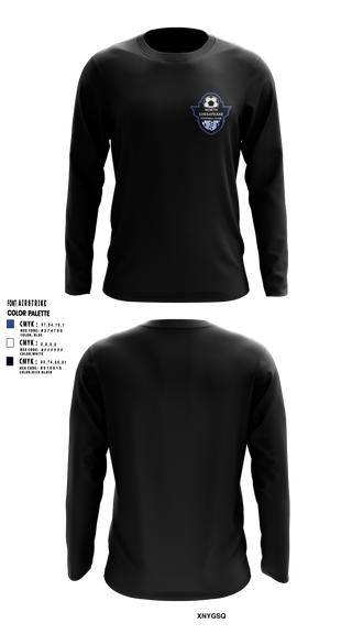 Long Sleeve Performance Shirt, North Chesapeake Football Club, Men's Soccer, Teamtime, Team time, sublimation, custom sports apparel, team uniforms, spirit wear, spiritwear, sports uniforms, custom shirts, team store, custom team store, fundraiser sports, apparel fundraiser