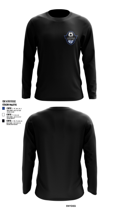 North Chesapeake Football Club Long Sleeve Performance Shirt 6