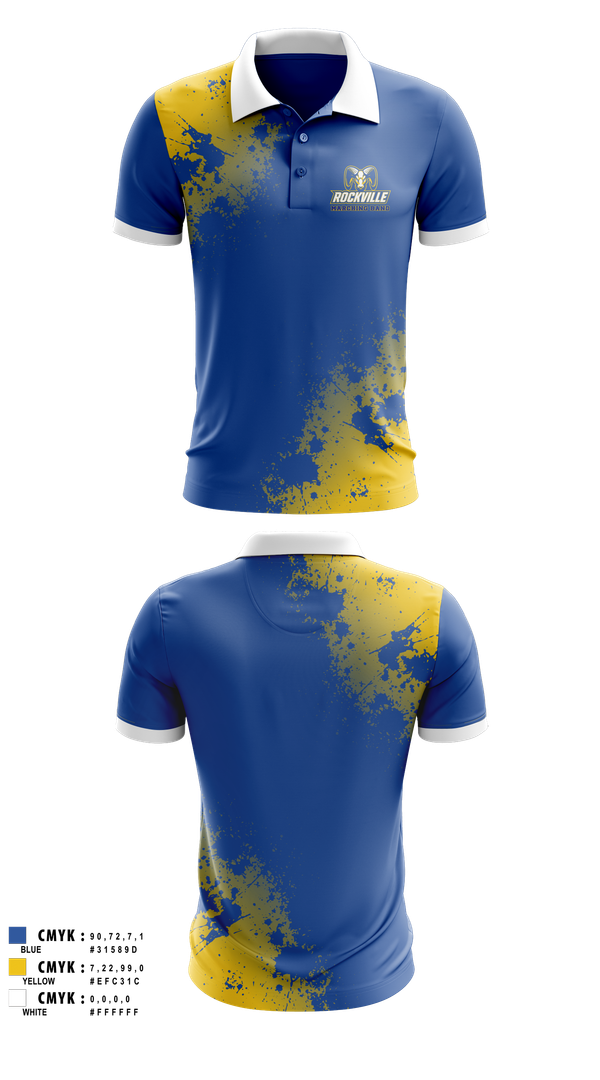 Short Sleeve Performance Polo, Rockville Marching Ram Band, Spirit Store, Teamtime, Team time, sublimation, custom sports apparel, team uniforms, spirit wear, spiritwear, sports uniforms, custom shirts, team store, custom team store, fundraiser sports, apparel fundraiser