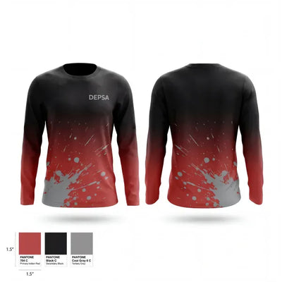 DEPSA 22197966 Long Sleeve Performance Shirt 1
