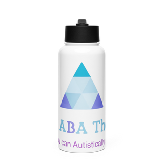 Jewel ABA Therapy LLC Stainless Steel Water Bottle with a Straw Lid
