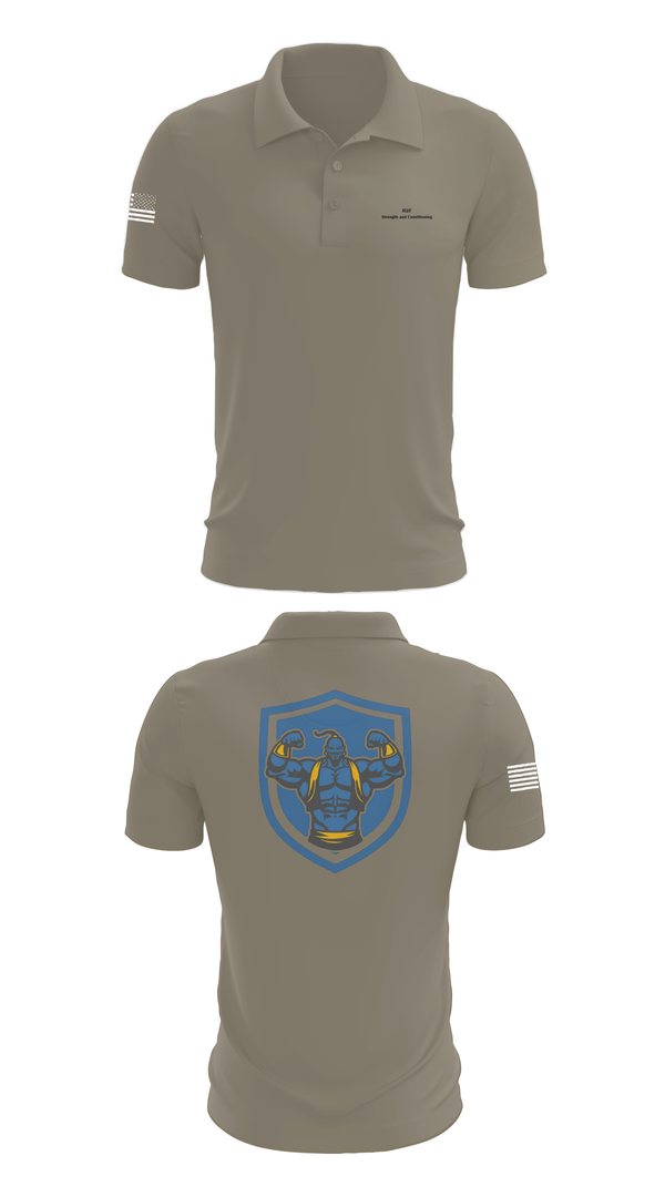 Short Sleeve Performance Polo, 3rd Chemical Brigade H2F, Army, Teamtime, Team time, sublimation, custom sports apparel, team uniforms, spirit wear, spiritwear, sports uniforms, custom shirts, team store, custom team store, fundraiser sports, apparel fundraiser