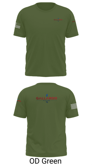 Short Sleeve Performance Shirt, Gallardo Floor’s, Army, Teamtime, Team time, sublimation, custom sports apparel, team uniforms, spirit wear, spiritwear, sports uniforms, custom shirts, team store, custom team store, fundraiser sports, apparel fundraiser