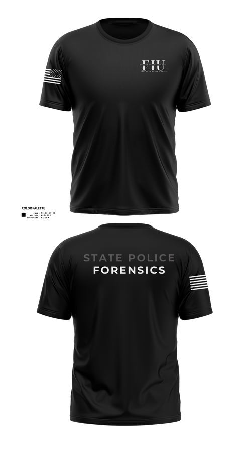 Short Sleeve Performance Shirt, FORENSIC IDENTIFICATION UNIT, Police, Teamtime, Team time, sublimation, custom sports apparel, team uniforms, spirit wear, spiritwear, sports uniforms, custom shirts, team store, custom team store, fundraiser sports, apparel fundraiser