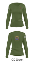 186 MPs 10405340 Women's Long Sleeve V-neck Shirt - 54