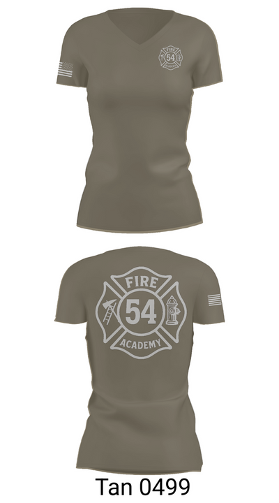 Class #54 78762440 Women's Short Sleeve V-neck Shirt - 68