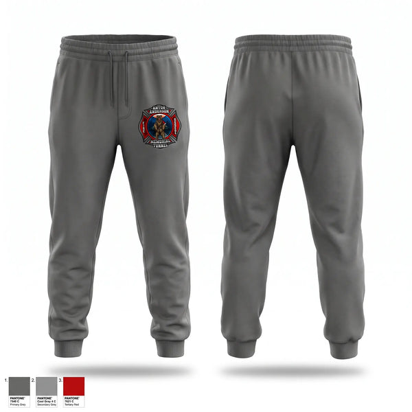 Sweatpants, AAMT FIRE, Fire Department, Teamtime, Team time, sublimation, custom sports apparel, team uniforms, spirit wear, spiritwear, sports uniforms, custom shirts, team store, custom team store, fundraiser sports, apparel fundraiser