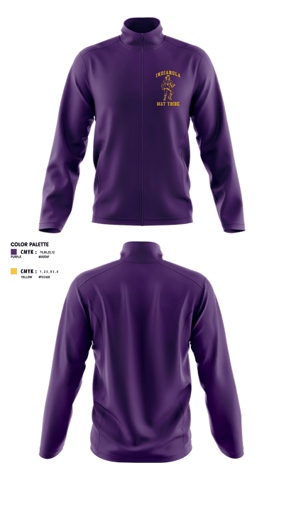 Indianola Mat Tribe 88912065 Fleece Jacket - 3
