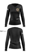 Jonesboro Police Department  Women's Long Sleeve V-neck Shirt - 1