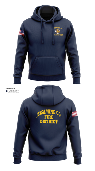 Hoodie, Jessamine county fire, Fire Department, Teamtime, Team time, sublimation, custom sports apparel, team uniforms, spirit wear, spiritwear, sports uniforms, custom shirts, team store, custom team store, fundraiser sports, apparel fundraiser