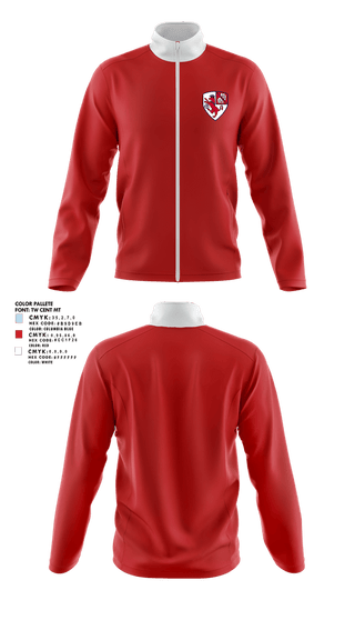 Fleece Jacket, Mark Morris Soccer, Men's Soccer, Teamtime, Team time, sublimation, custom sports apparel, team uniforms, spirit wear, spiritwear, sports uniforms, custom shirts, team store, custom team store, fundraiser sports, apparel fundraiser