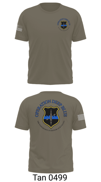 Operation Deep Blue 63620360 Short Sleeve Performance Shirt - 72