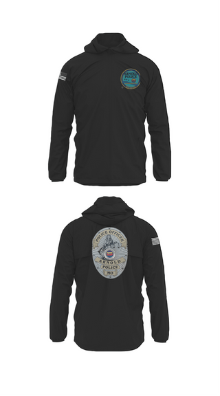 Windbreaker, Arnold, Police, Teamtime, Team time, sublimation, custom sports apparel, team uniforms, spirit wear, spiritwear, sports uniforms, custom shirts, team store, custom team store, fundraiser sports, apparel fundraiser