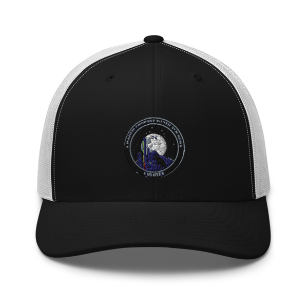 GE IOC/RIT 19667811 Retro Trucker Hat | Yupoong 6606