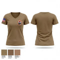 CCoE 34364415 Women's Short Sleeve V-neck Shirt - 1