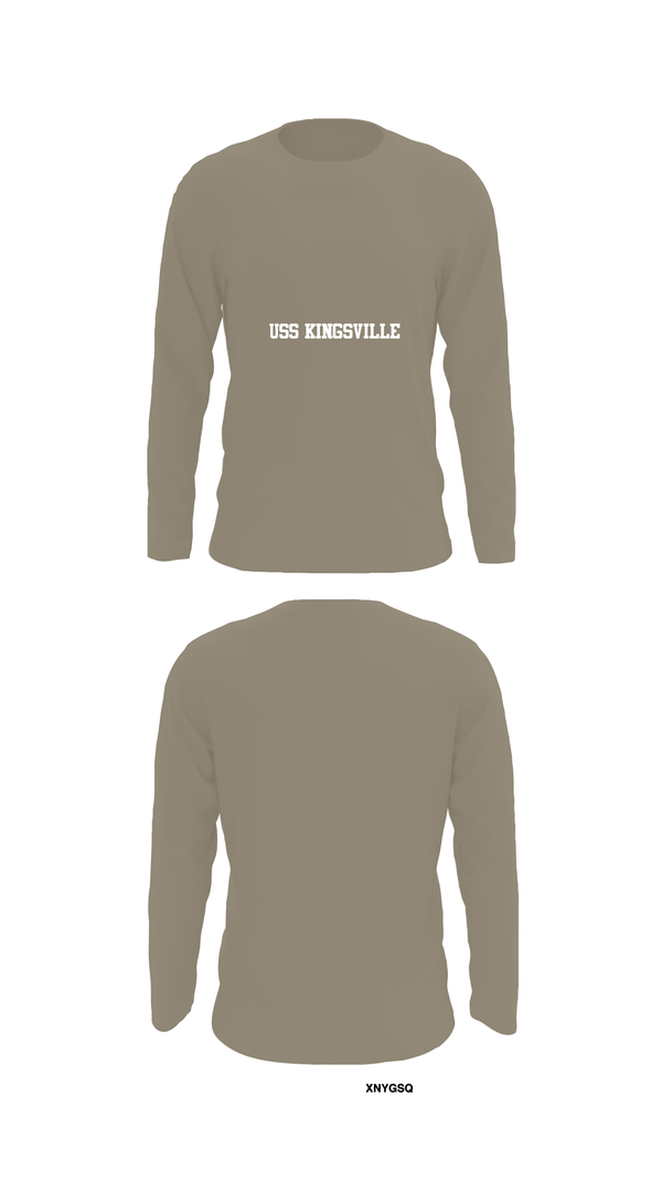 Long Sleeve Performance Shirt, USS KINGSVILLE, , Teamtime, Team time, sublimation, custom sports apparel, team uniforms, spirit wear, spiritwear, sports uniforms, custom shirts, team store, custom team store, fundraiser sports, apparel fundraiser