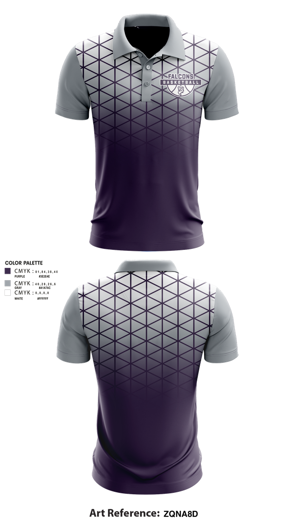 Short Sleeve Performance Polo, Lincoln Northwest Basketball, Men's Basketball, Teamtime, Team time, sublimation, custom sports apparel, team uniforms, spirit wear, spiritwear, sports uniforms, custom shirts, team store, custom team store, fundraiser sports, apparel fundraiser