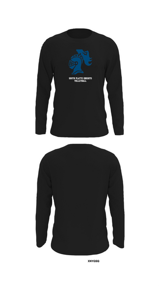 Long Sleeve Performance Shirt, South Platte Knights Volleyball, Women's Volleyball, Teamtime, Team time, sublimation, custom sports apparel, team uniforms, spirit wear, spiritwear, sports uniforms, custom shirts, team store, custom team store, fundraiser sports, apparel fundraiser