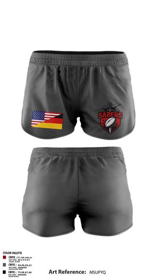 Ranger Panties, Saber Rugby, Rugby, Teamtime, Team time, sublimation, custom sports apparel, team uniforms, spirit wear, spiritwear, sports uniforms, custom shirts, team store, custom team store, fundraiser sports, apparel fundraiser