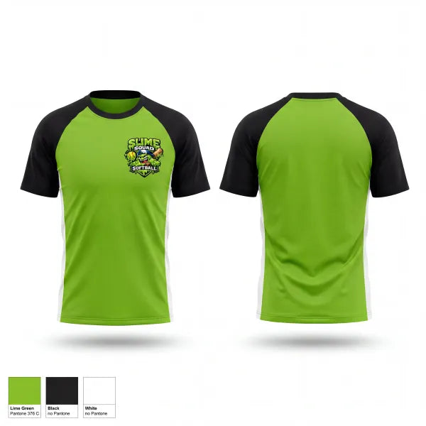 Short Sleeve Performance Shirt, Slime Squad, Softball, Teamtime, Team time, sublimation, custom sports apparel, team uniforms, spirit wear, spiritwear, sports uniforms, custom shirts, team store, custom team store, fundraiser sports, apparel fundraiser
