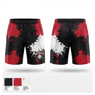 Athletic Shorts With Pockets, Rivals Baseball, Baseball, Teamtime, Team time, sublimation, custom sports apparel, team uniforms, spirit wear, spiritwear, sports uniforms, custom shirts, team store, custom team store, fundraiser sports, apparel fundraiser