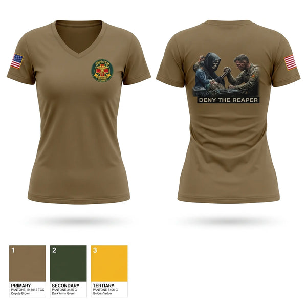 Womens Short Sleeve Vneck Shirt, 1980th FRSD, Army, Teamtime, Team time, sublimation, custom sports apparel, team uniforms, spirit wear, spiritwear, sports uniforms, custom shirts, team store, custom team store, fundraiser sports, apparel fundraiser