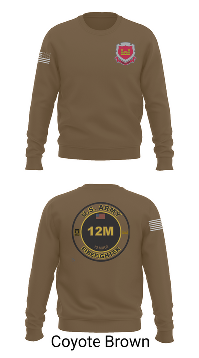 1153rd Firefighter Unit 94672135 Crew Neck Sweatshirt - 5