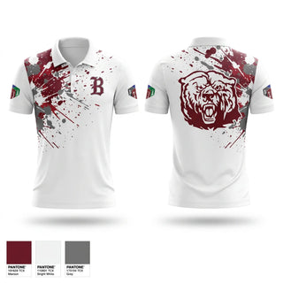 Short Sleeve Performance Polo, PSJA ECHS Lady Bears, Women's Soccer, Teamtime, Team time, sublimation, custom sports apparel, team uniforms, spirit wear, spiritwear, sports uniforms, custom shirts, team store, custom team store, fundraiser sports, apparel fundraiser