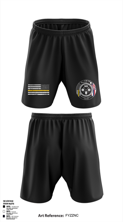Regional Dispatch Center 959581 Athletic Shorts With Pockets - 1 (1)