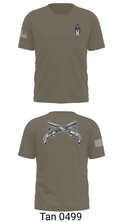 712th MP Co 21611844 Old School Cotton Feel Shirt - 70