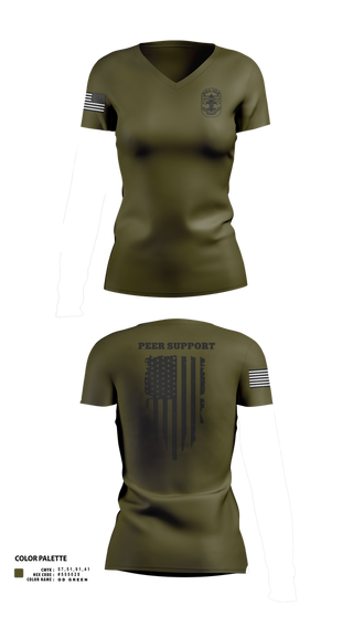 Womens Short Sleeve Vneck Shirt, LMPD HSO TACMED, Police, Teamtime, Team time, sublimation, custom sports apparel, team uniforms, spirit wear, spiritwear, sports uniforms, custom shirts, team store, custom team store, fundraiser sports, apparel fundraiser