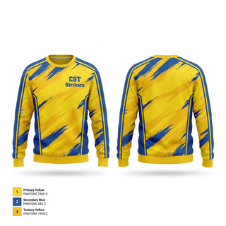 Crew Neck Sweatshirt, CST Strikers, Spirit Store, Teamtime, Team time, sublimation, custom sports apparel, team uniforms, spirit wear, spiritwear, sports uniforms, custom shirts, team store, custom team store, fundraiser sports, apparel fundraiser