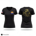 82 SFS 16463019 Women's Short Sleeve V-neck Shirt - 1