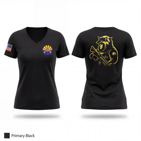Womens Short Sleeve Vneck Shirt, 82 SFS, Air Force, Teamtime, Team time, sublimation, custom sports apparel, team uniforms, spirit wear, spiritwear, sports uniforms, custom shirts, team store, custom team store, fundraiser sports, apparel fundraiser