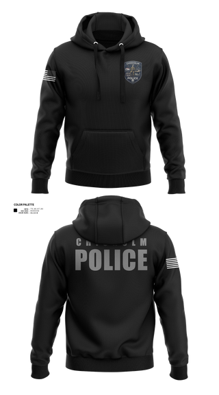 Hoodie, Chisholm Police Department, Police, Teamtime, Team time, sublimation, custom sports apparel, team uniforms, spirit wear, spiritwear, sports uniforms, custom shirts, team store, custom team store, fundraiser sports, apparel fundraiser