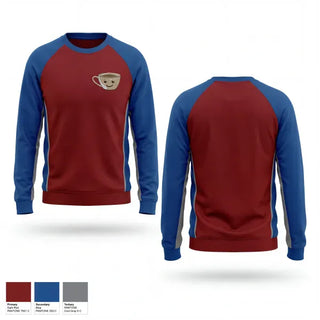 Crew Neck Sweatshirt, East Valley Bulls, Men's Lacrosse, Teamtime, Team time, sublimation, custom sports apparel, team uniforms, spirit wear, spiritwear, sports uniforms, custom shirts, team store, custom team store, fundraiser sports, apparel fundraiser