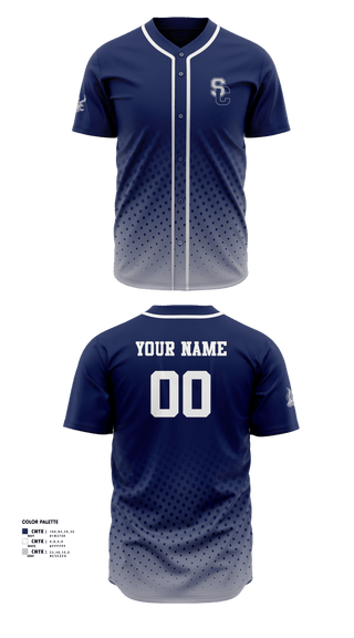 Full Button Baseball Jersey, Falcons, Baseball, Teamtime, Team time, sublimation, custom sports apparel, team uniforms, spirit wear, spiritwear, sports uniforms, custom shirts, team store, custom team store, fundraiser sports, apparel fundraiser