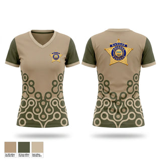 Womens Short Sleeve Vneck Shirt, Arizona Rangers, , Teamtime, Team time, sublimation, custom sports apparel, team uniforms, spirit wear, spiritwear, sports uniforms, custom shirts, team store, custom team store, fundraiser sports, apparel fundraiser