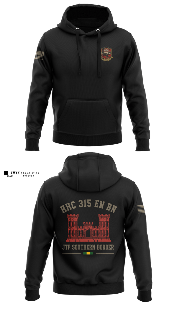 Hoodie, 315, Army, Teamtime, Team time, sublimation, custom sports apparel, team uniforms, spirit wear, spiritwear, sports uniforms, custom shirts, team store, custom team store, fundraiser sports, apparel fundraiser