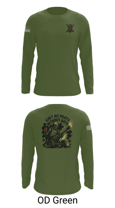 2/11 Hotel battery 15026614 Long Sleeve Performance Shirt 46