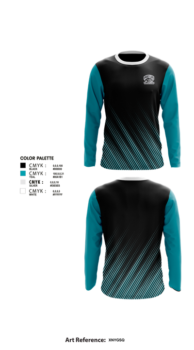 Bonney Lake High School Wrestling 5889785 Long Sleeve Performance Shirt 7