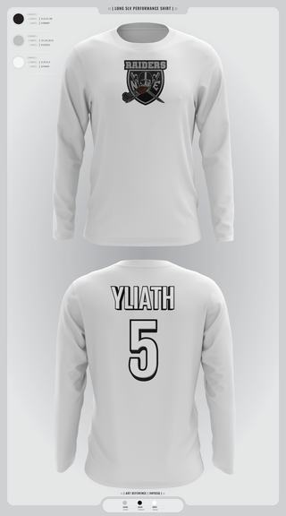 Long Sleeve Performance Shirt, NE Raiders, , Teamtime, Team time, sublimation, custom sports apparel, team uniforms, spirit wear, spiritwear, sports uniforms, custom shirts, team store, custom team store, fundraiser sports, apparel fundraiser