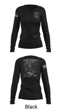 P.O.P Team 34415506 Women's Long Sleeve V-neck Shirt - 23