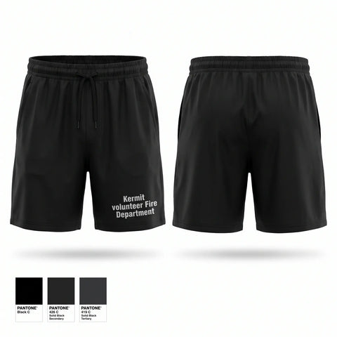 Athletic Shorts With Pockets, Kermit volunteer Fire Department, Fire Department, Teamtime, Team time, sublimation, custom sports apparel, team uniforms, spirit wear, spiritwear, sports uniforms, custom shirts, team store, custom team store, fundraiser sports, apparel fundraiser